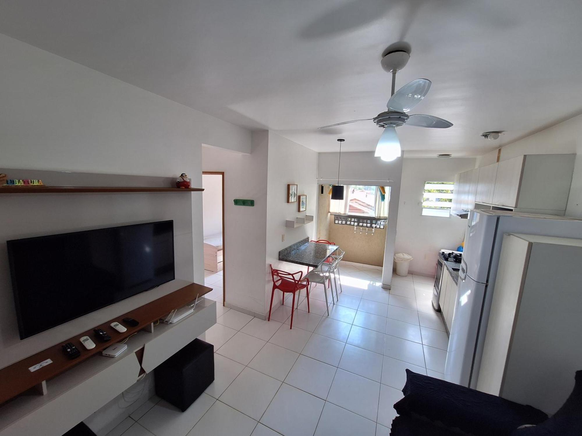 Apto Pertinho Da Praia - Lindo E Equipado! Internet 400Mb E 3 Tvs - Completo! Tv A Cabo อูบาตูบา ภายนอก รูปภาพ